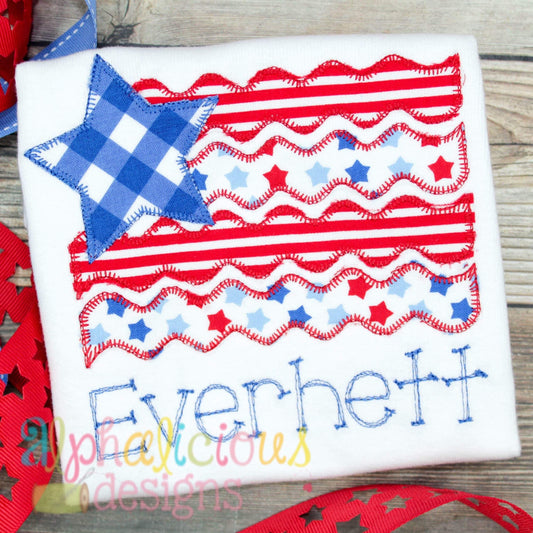 Star Spangled Patriot Flag- Blanket