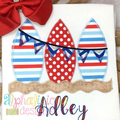 Surf Boards with Bunting- ZigZag